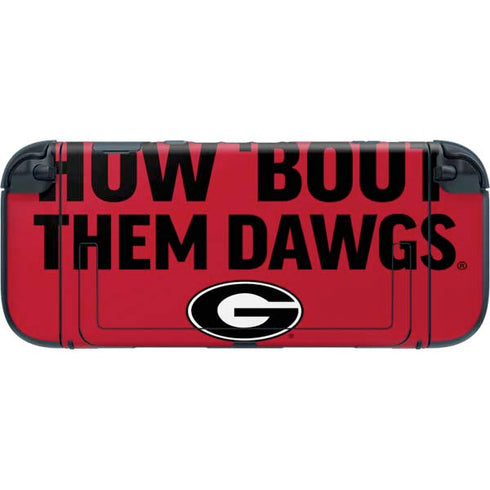 University of Georgia How Bout Them Dawgs Nintendo Switch 2 (2025) with Joy-Con Skin